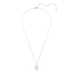Swarovski Una Angelic Cushion Silver-Tone Necklace 5754340