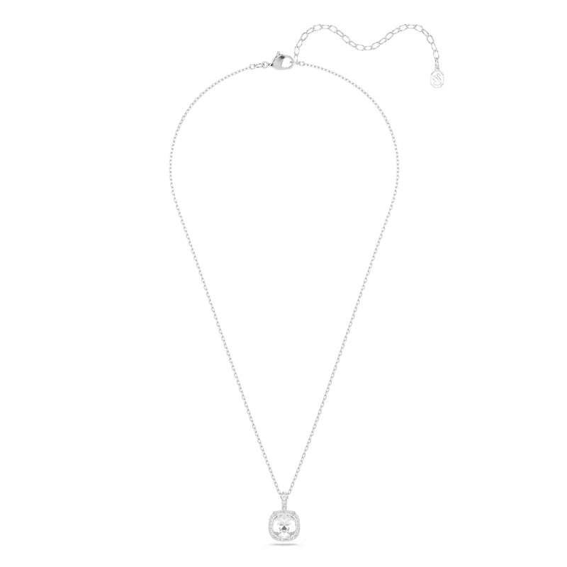 Swarovski Una Angelic Cushion Silver-Tone Necklace 5754340-zoom-