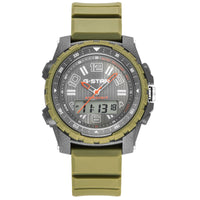 G-STAR Ops01 Grey Olive Green Ana-Digi Men's Watch GSW.502.03
