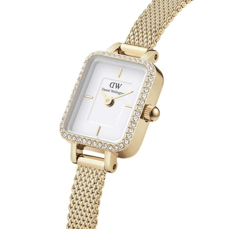 Daniel Wellington Quadro Mini Gold Watch DW00100730-zoom-