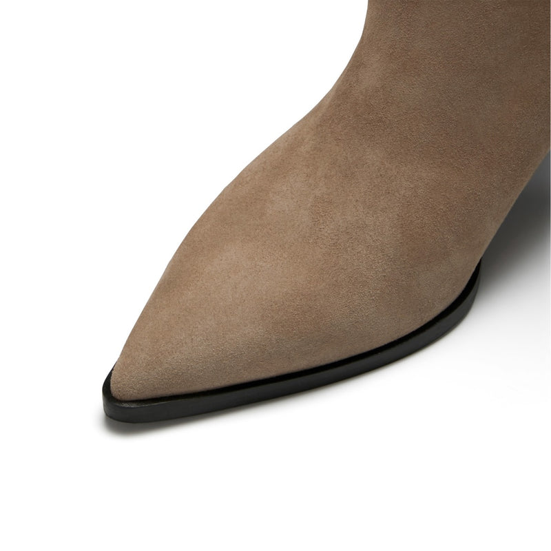 Isabel Bernard Vendôme Louane Taupe Suede Boots IB53009-178-40-zoom-