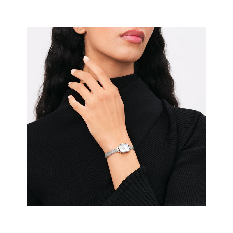 Daniel Wellington Quadro Mini Silver Watch DW00100726-zoom-