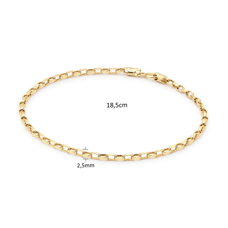 Jackie Gold Cannes 14 Karat Gold Bracelet 585 JKB25.505-zoom-