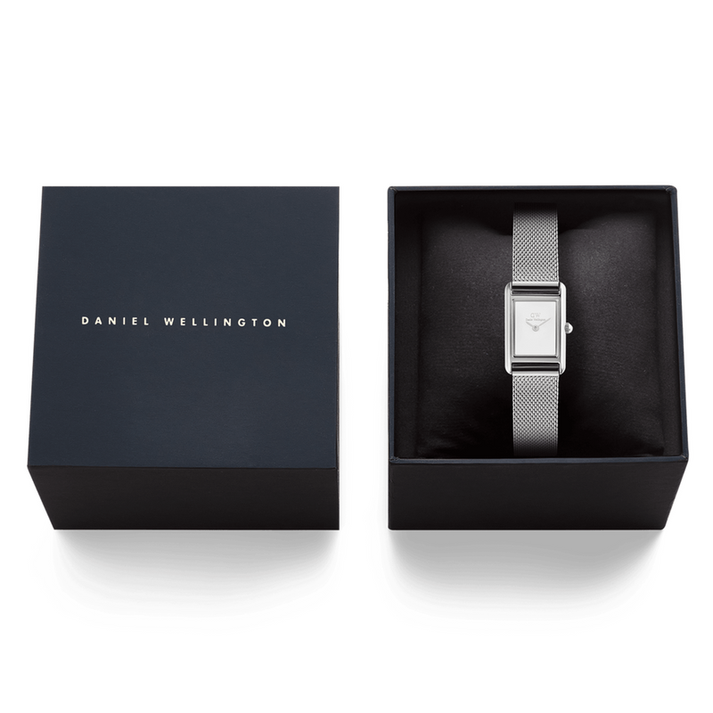 Daniel Wellington Bound Mini Sterling White Women's Watch DW00100927-zoom-