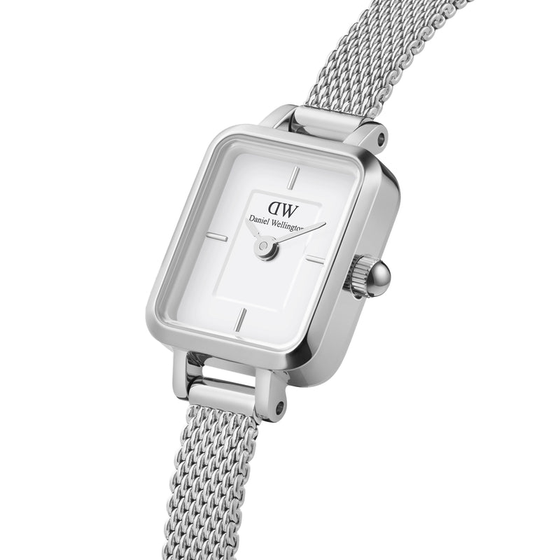 Daniel Wellington Quadro Mini Silver Watch DW00100726-zoom-