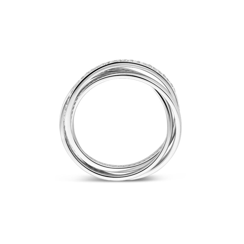 Parte di Me Ponte Vecchio Lanza 925 Sterling Silver Ring with Zirconia PDM33071-48-zoom-