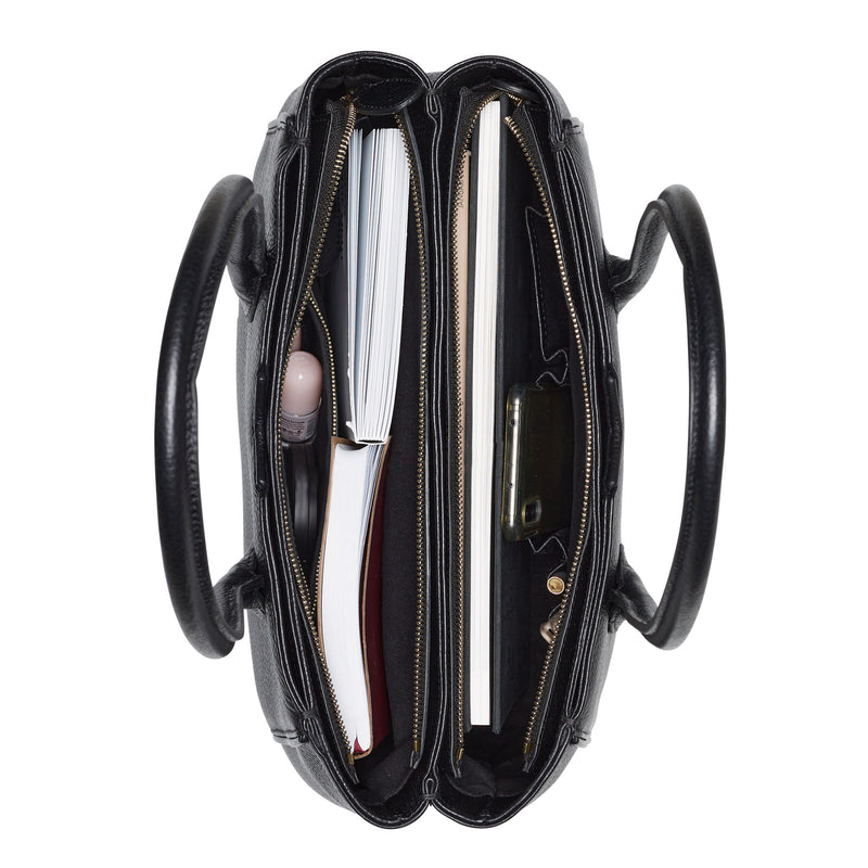 Isabel Bernard Honoré Cloè Black Handbag IB25001-zoom-