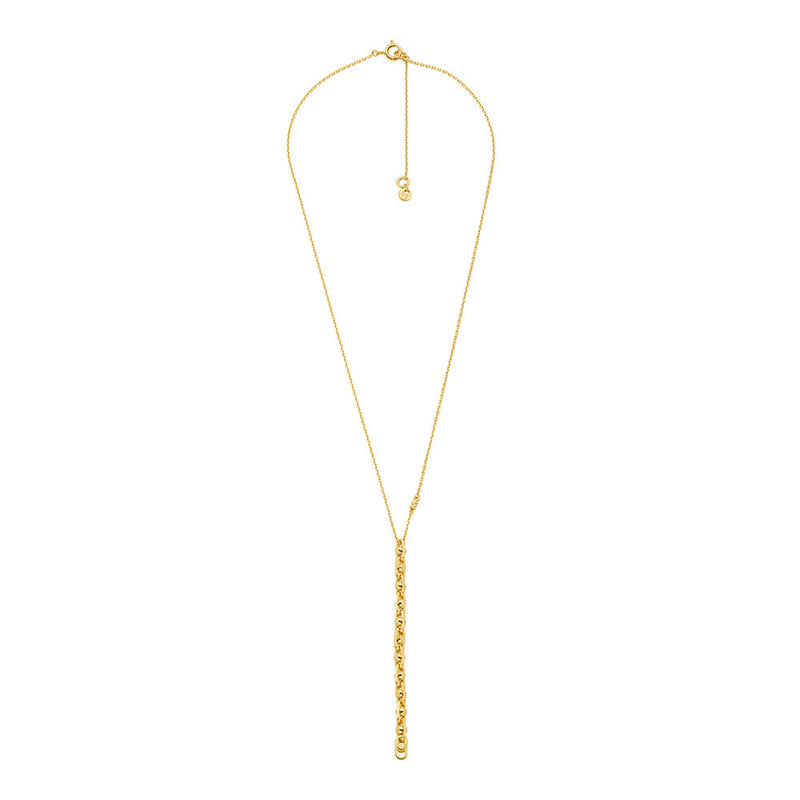 Michael Kors Astor Gold Necklace MKC170700710-zoom-