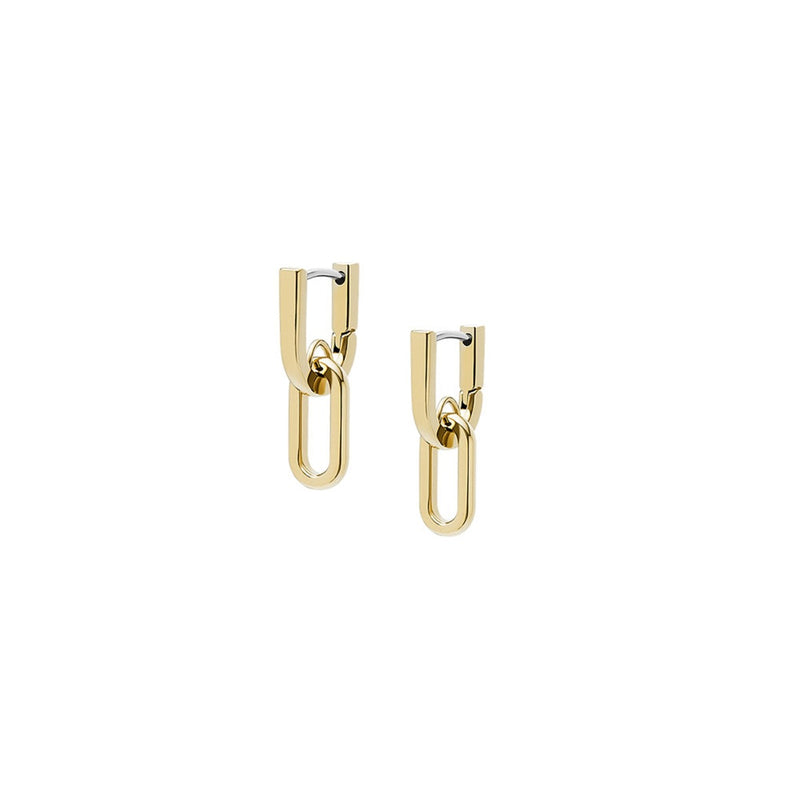 Fossil Heritage Stainless Steel Earrings JF04780710-zoom-