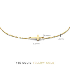 Isabel Bernard Monceau Solange 14 Carat Golden Bracelet IB320064