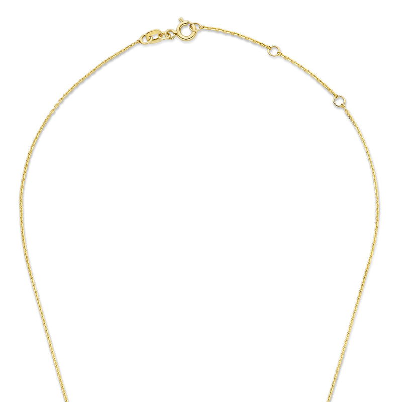 Isabel Bernard De La Paix Inaya 14 Carat Golden Necklace | diamond 0.01 ct | IBD350021-zoom-