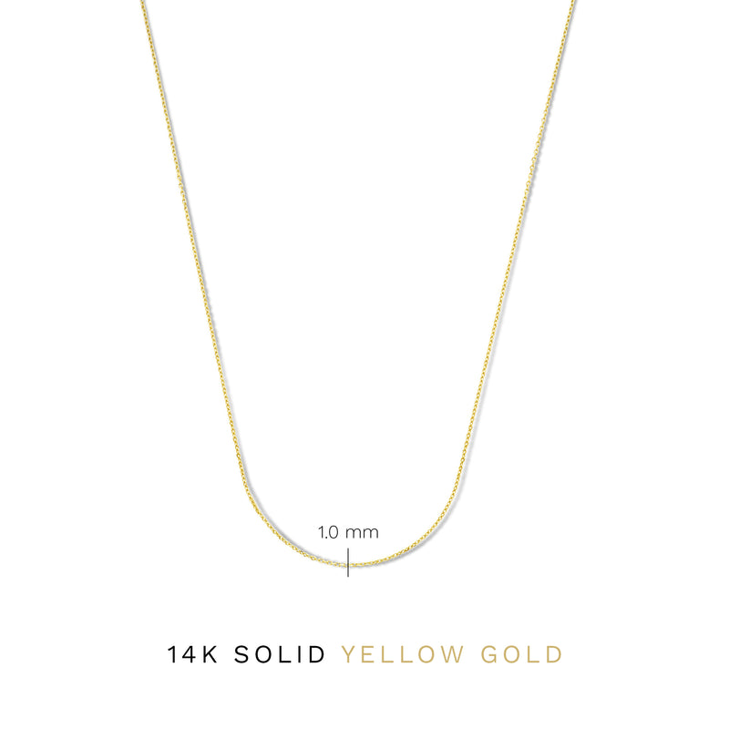 Isabel Bernard Le Marais Nicole 14 Carat Golden Necklace IB340118-zoom-