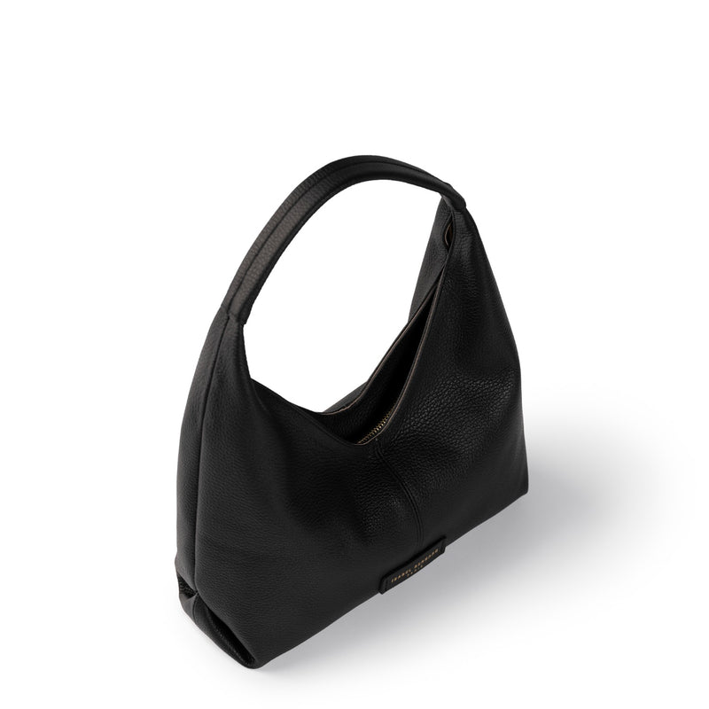 Isabel Bernard Honoré Grace mini black calfskin leather handbag  IB21132-001-zoom-