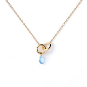 P D Paola Color 18 karat gold plated Necklace CO01-842-U
