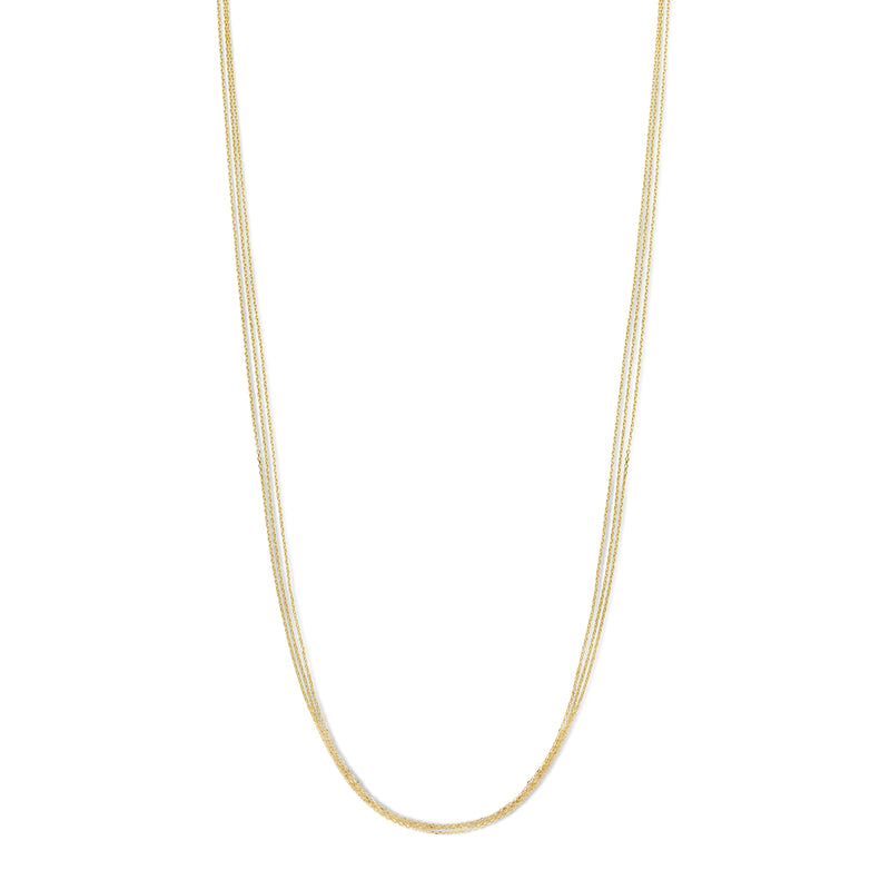Beloro Jewels La Rinascente Bellisa 9 carat gold Necklace BO340033-zoom-