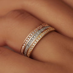 Isabel Bernard Saint Germain Merle 14 Carat Whitegold Ring IB330052-60