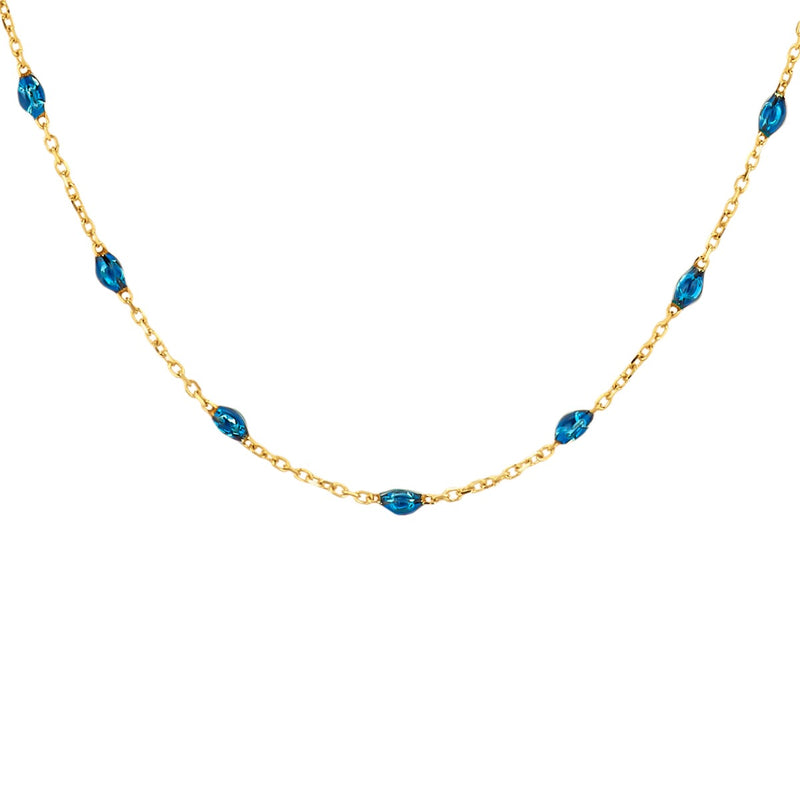 Blush 14 karat gold Necklace 3162YRB-zoom-