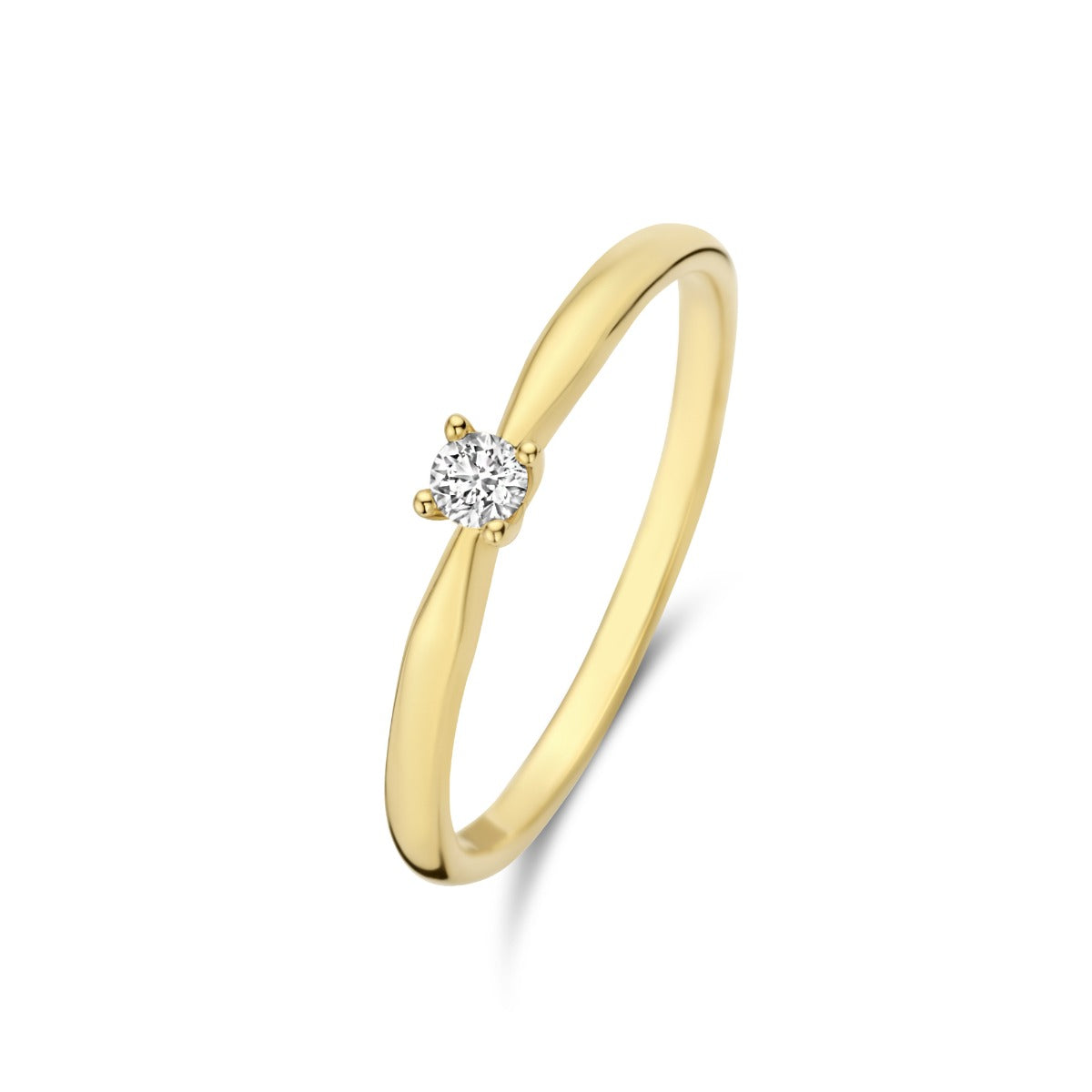 Isabel Bernard De la Paix Celesse 14 Carat Gold Ring | diamond 0.07 ct | IBD330002-54