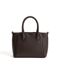 Isabel Bernard Honoré Cloe Mini brown calfskin leather handbag IB21124-031
