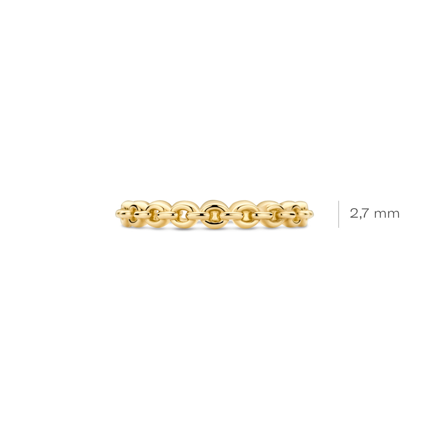 Blush 14 Carat Gold Ring 1246YGO/58