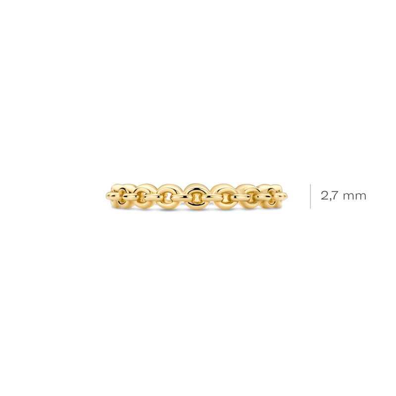 Blush 14 Carat Gold Ring 1246YGO/58-zoom-