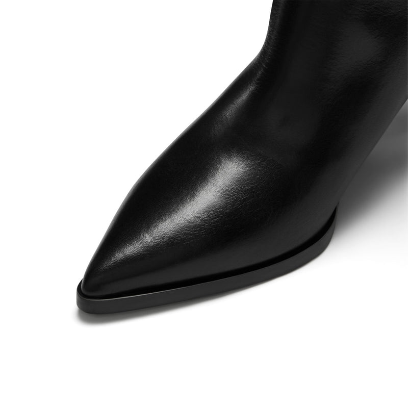 Isabel Bernard Vendôme Louane black calfskin leather boots IB53009-001-37-zoom-