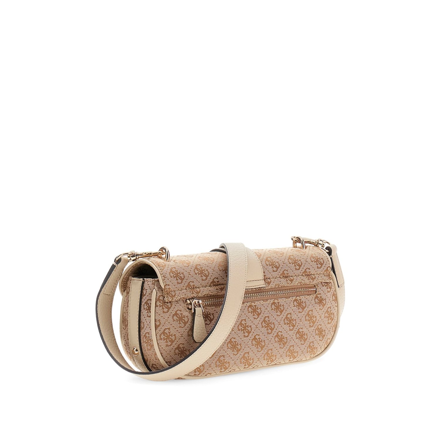 Jessa Latte Logo Flap Crossbody Bag HWJG83-62200-LTL