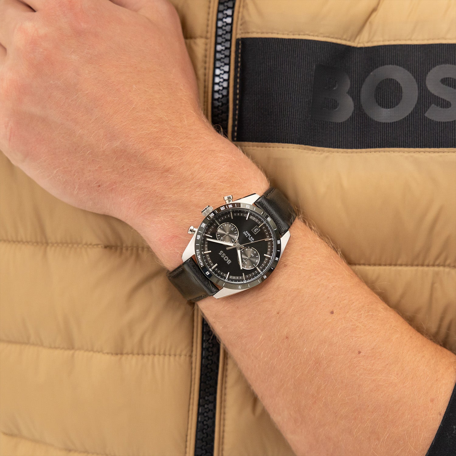 Hugo Boss Tourmaster Silver Men's Watch HB1514284