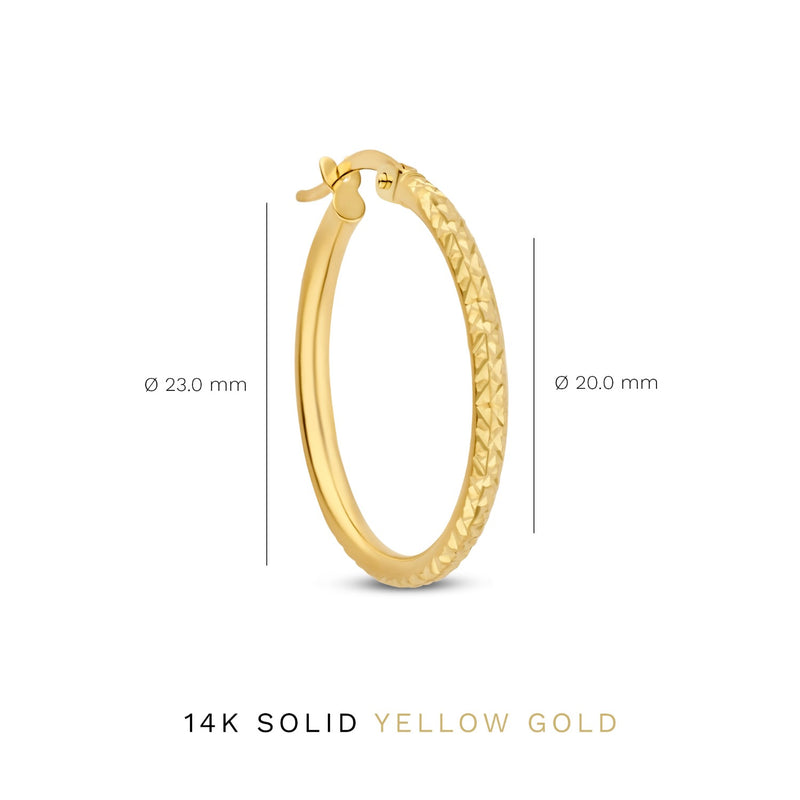 Isabel Bernard Cadeau d´Isabel 14 Carat Golden Earrings Set IB90133-zoom-