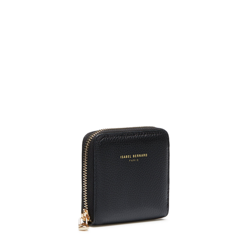 Isabel Bernard Honoré Jules Black Zip Wallet IB23101-zoom-