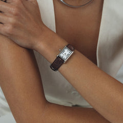 Mockberg Timeless Brown Leather Women's Watch MB0248