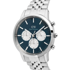 Daniel Wellington Iconic Chronograph Blue Arctic Men's Watch DW00100874