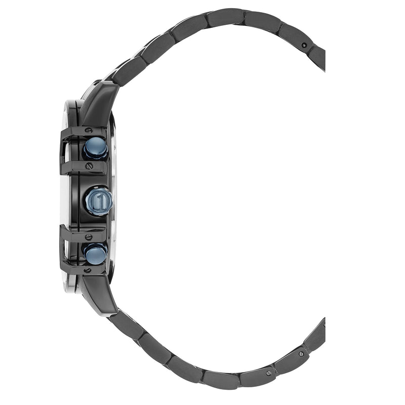 G-STAR Bend3D Black Men's Watch with Blue Dial GSW.505.05-zoom-
