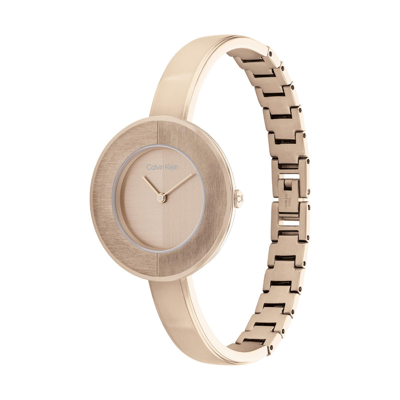 Calvin Klein Confidence Bangle Rosé-coloured Women's Watch 2002-CK25200023-zoom-