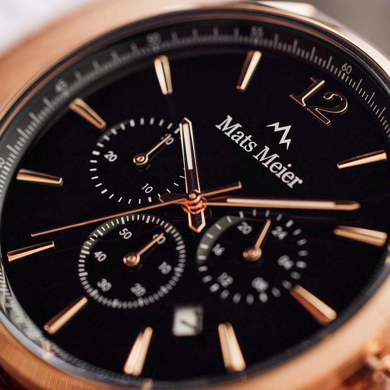 Mats Meier Grand Cornier Chrono Black/Brown Watch MM00101-zoom-