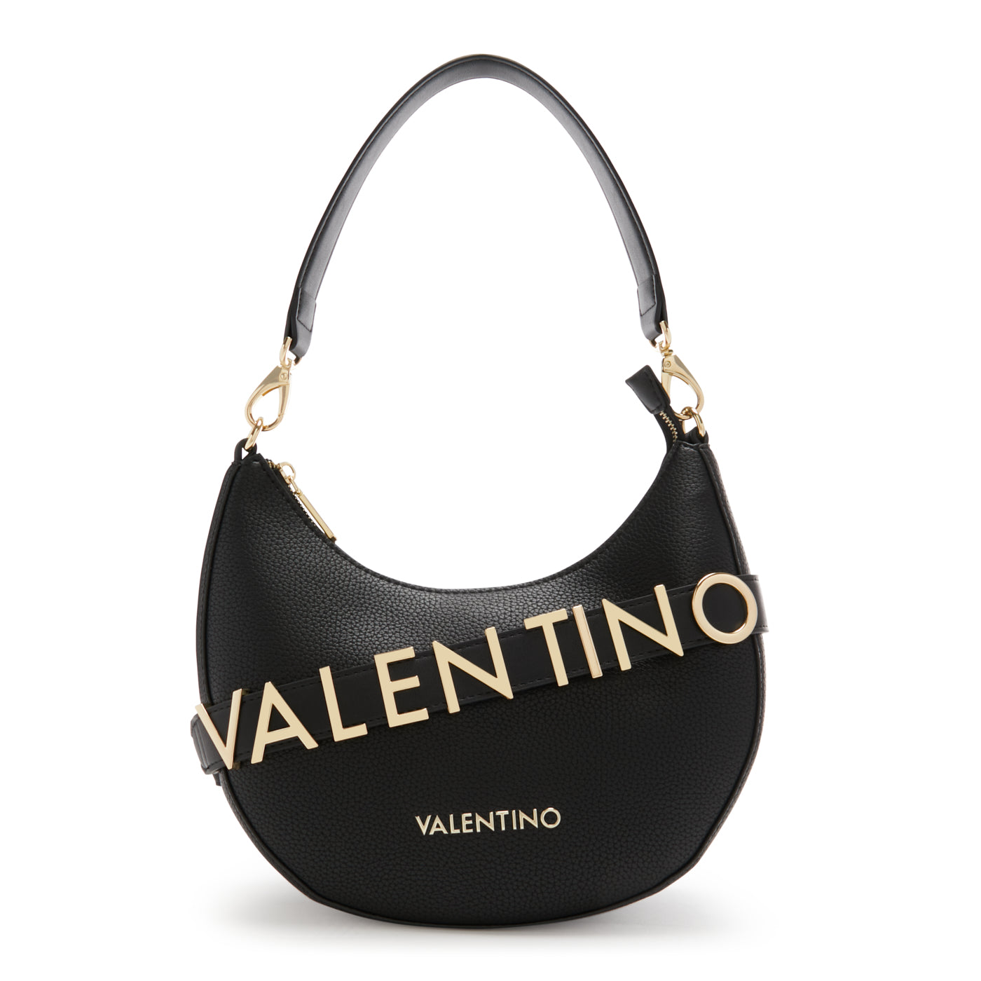 Valentino ベロアショルダーバッグ VALENTINO VBS5A803 Alexia Leather Shoulder Bag Black Women | eBay