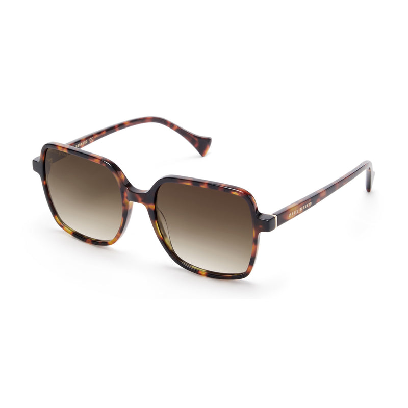 Isabel Bernard La Villette Rene Brown Tortoise Vierkante Sunglasses IB400000-14-14-zoom-