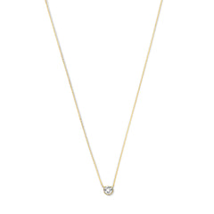 Violet Hamden Venus 925 Sterling Silver Gold-coloured Necklace with Birthstone VH340010-MAY