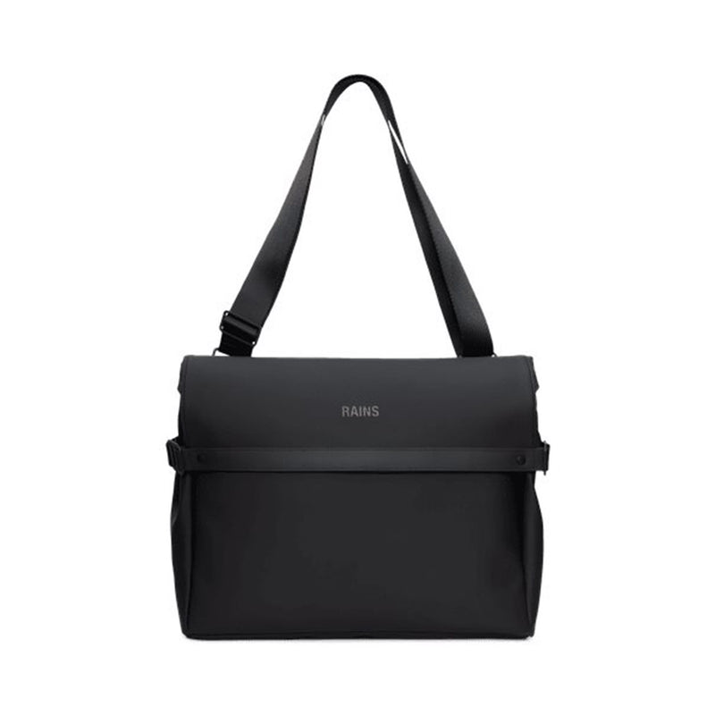 Rains OTG Black Messenger Bag R16400-01-zoom-
