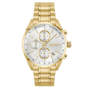 Hugo Boss Grand Prix 40 Gold Men's Watch HB1514261