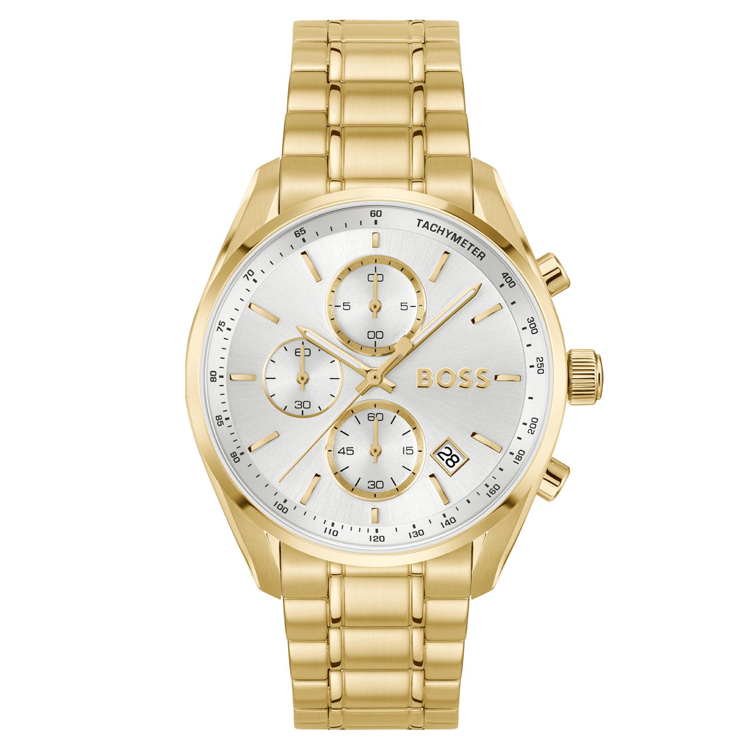 Hugo Boss Grand Prix 40 Gold Men's Watch HB1514261