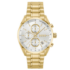 Hugo Boss Grand Prix 40 Gold Men's Watch HB1514261
