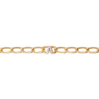 P D Paola 925 Sterling Silver Letter D Bracelet PU01-541-U with 18K Gold Plating