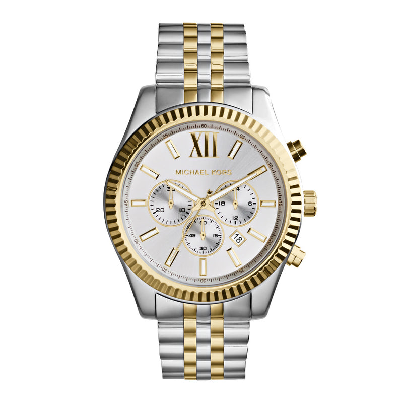 Michael Kors Lexington Silver Watch MK8344-zoom-