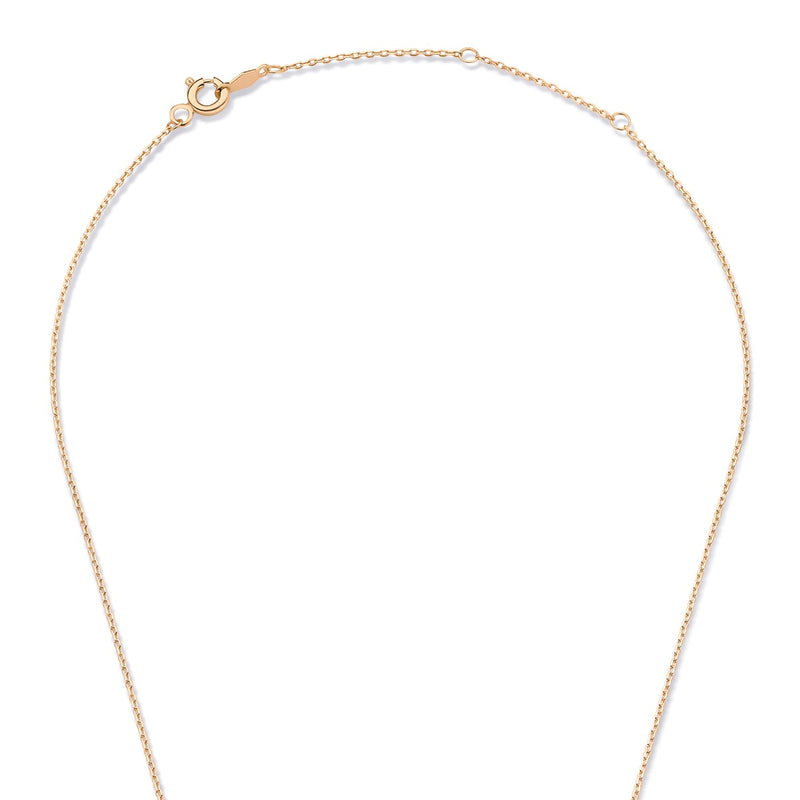 Isabel Bernard La Concorde Chloé 14 Carat Rosegold Initial Necklace IB340062-A-zoom-
