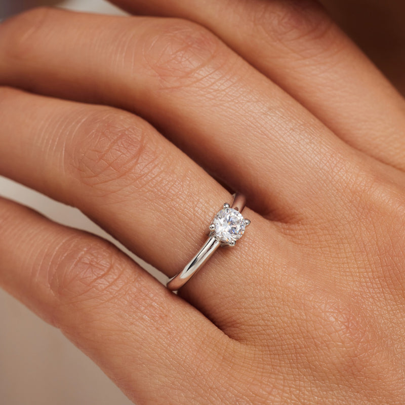 Isabel Bernard Saint Germain Soleil 14 Carat Whitegold Ring IB330072-50 (size: 50)-zoom-