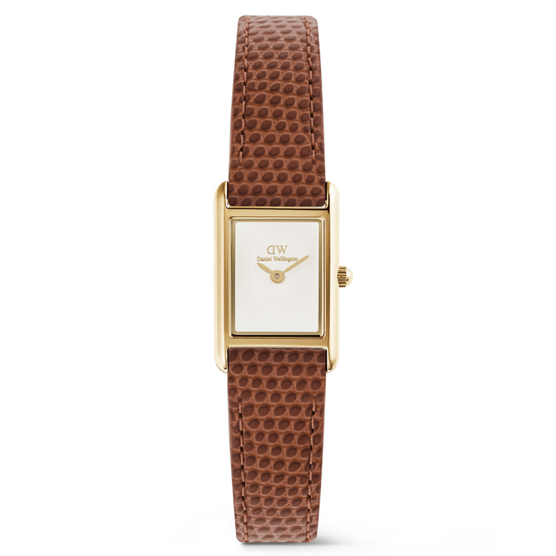 Daniel Wellington Bound Mini Light Brown Lizard Women's Watch DW00100905-zoom-