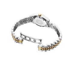 Jacques Du Manoir Inspiration White MOP Women's Watch NROP.08