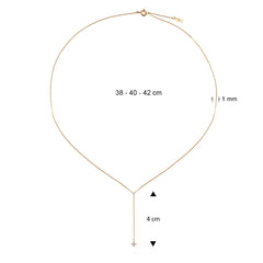 Jackie Gold 14 karat gold Necklace JKN24.448