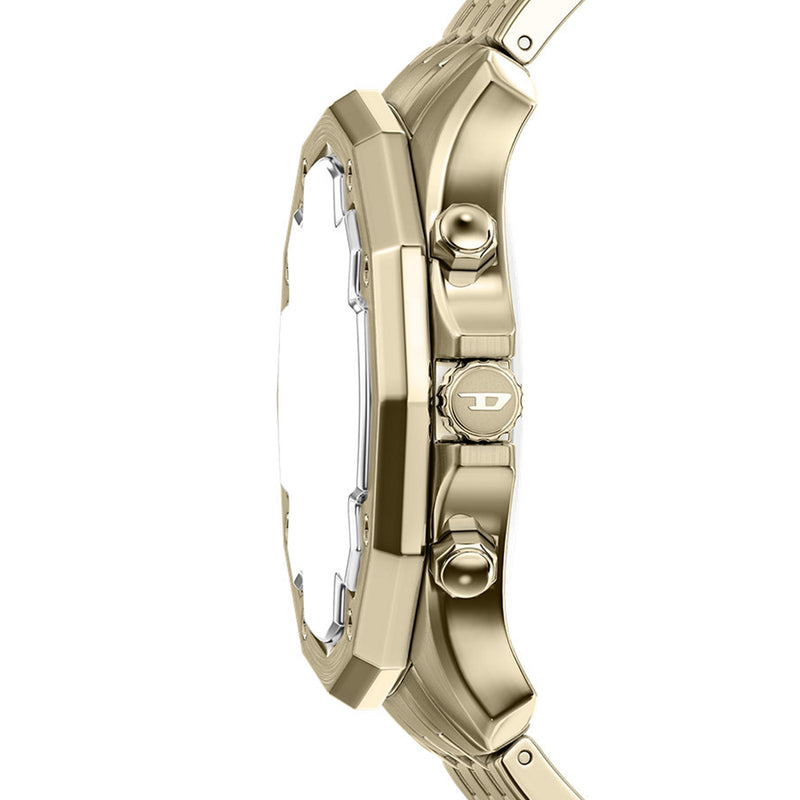 Diesel Stinger Round Gold Dial Watch DZ4707-zoom-